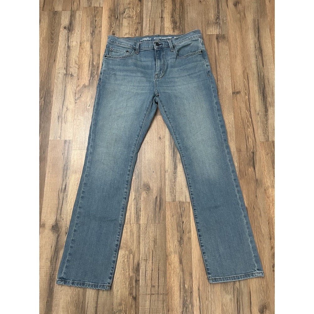 Amazon Essentials Men's Jeans, Slim Stretch, Bootcut 34x32